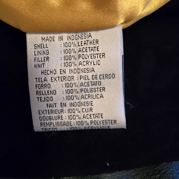 GREEN BAY PACKERS VINTAGE 1990s  SUEDE & LEATHER BOMBER JACKET. SIZE LARGE. - Picture 9 of 10